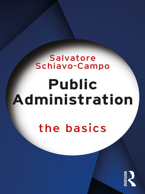 cover image of Public Administration